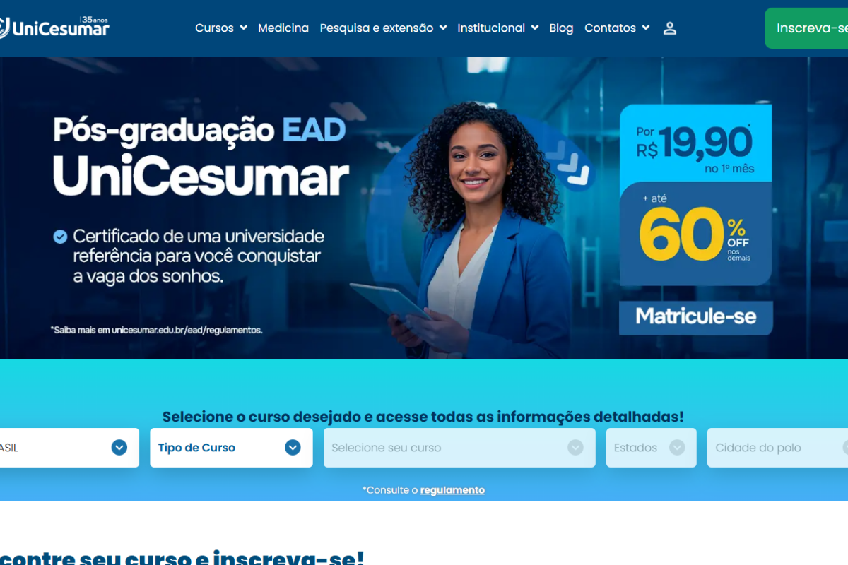 Mundo Azul Unicesumar