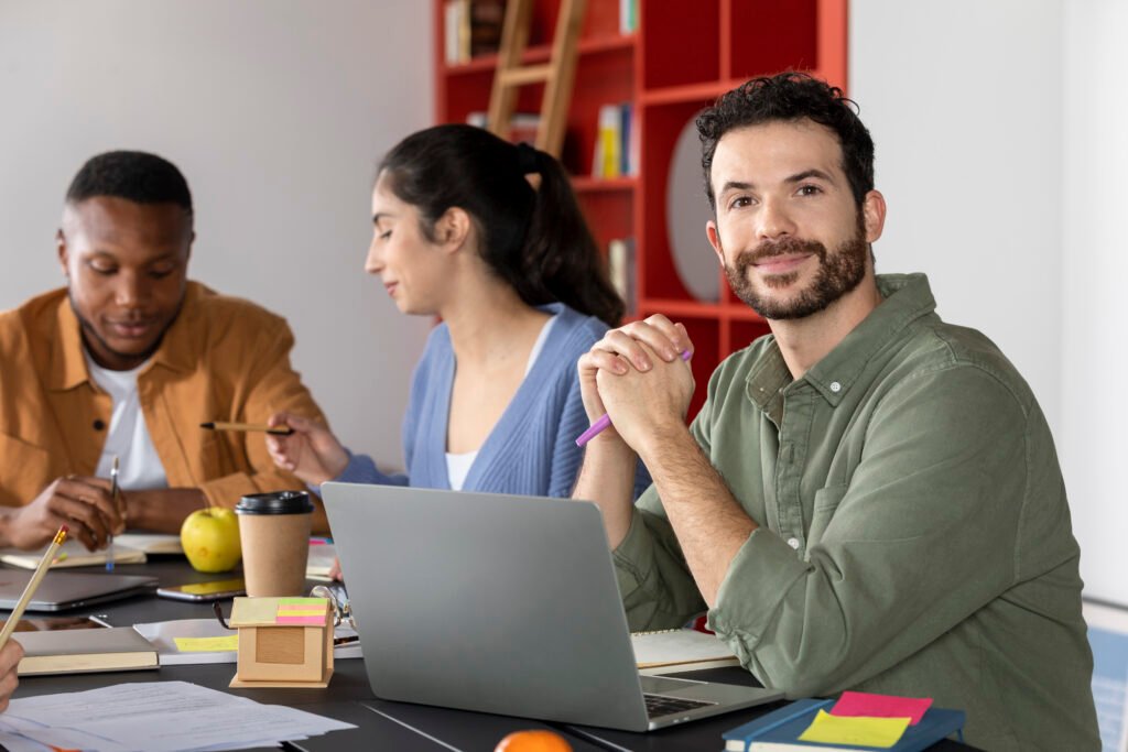 Jovens empreendedores brasileiros