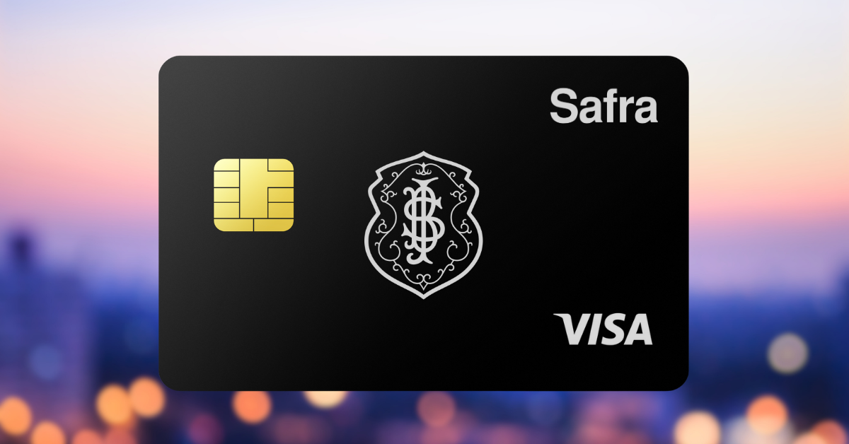 Safra Iridium Visa Infinite: novo cartão premium