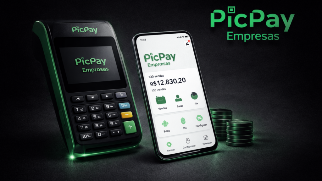 PicPay Empresas agora vira maquininha ao celular_ revolução nos pagamentos PJ