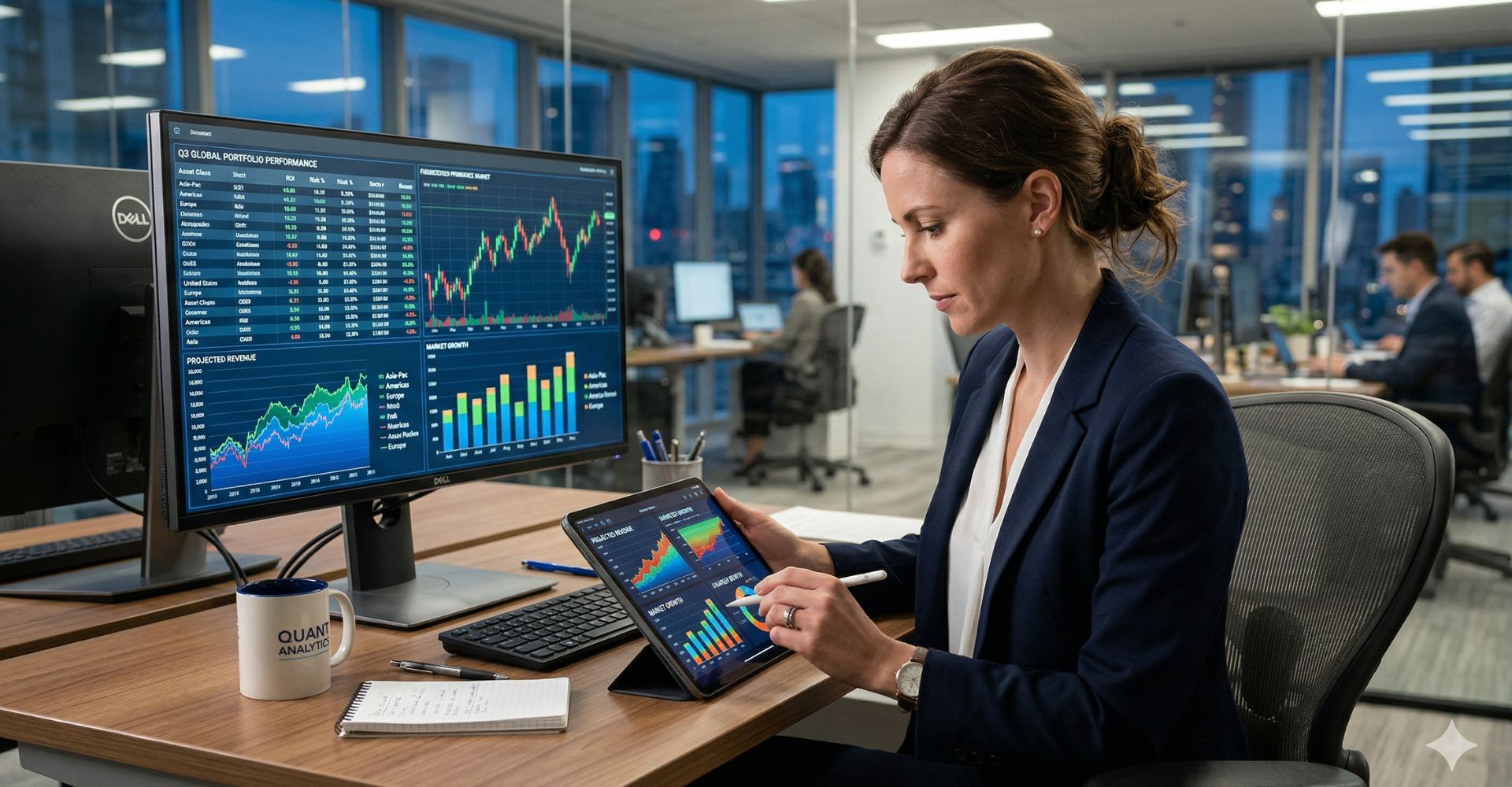 Por Que Seu Negócio Não Cresce? Os 10 Erros Financeiros Que Você Precisa Corrigir Agora 3 Análise de dados financeiros e gráficos de rentabilidade