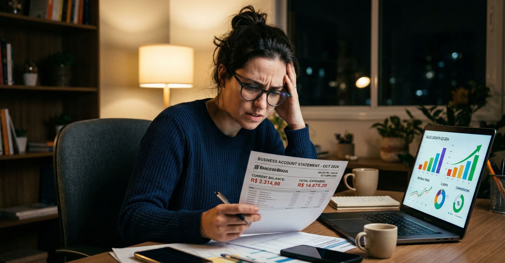 Você está perdendo dinheiro? Entenda por que empresas crescem e não lucram. 2 Empresa cresce mas não lucra, desafios financeiros de PMEs