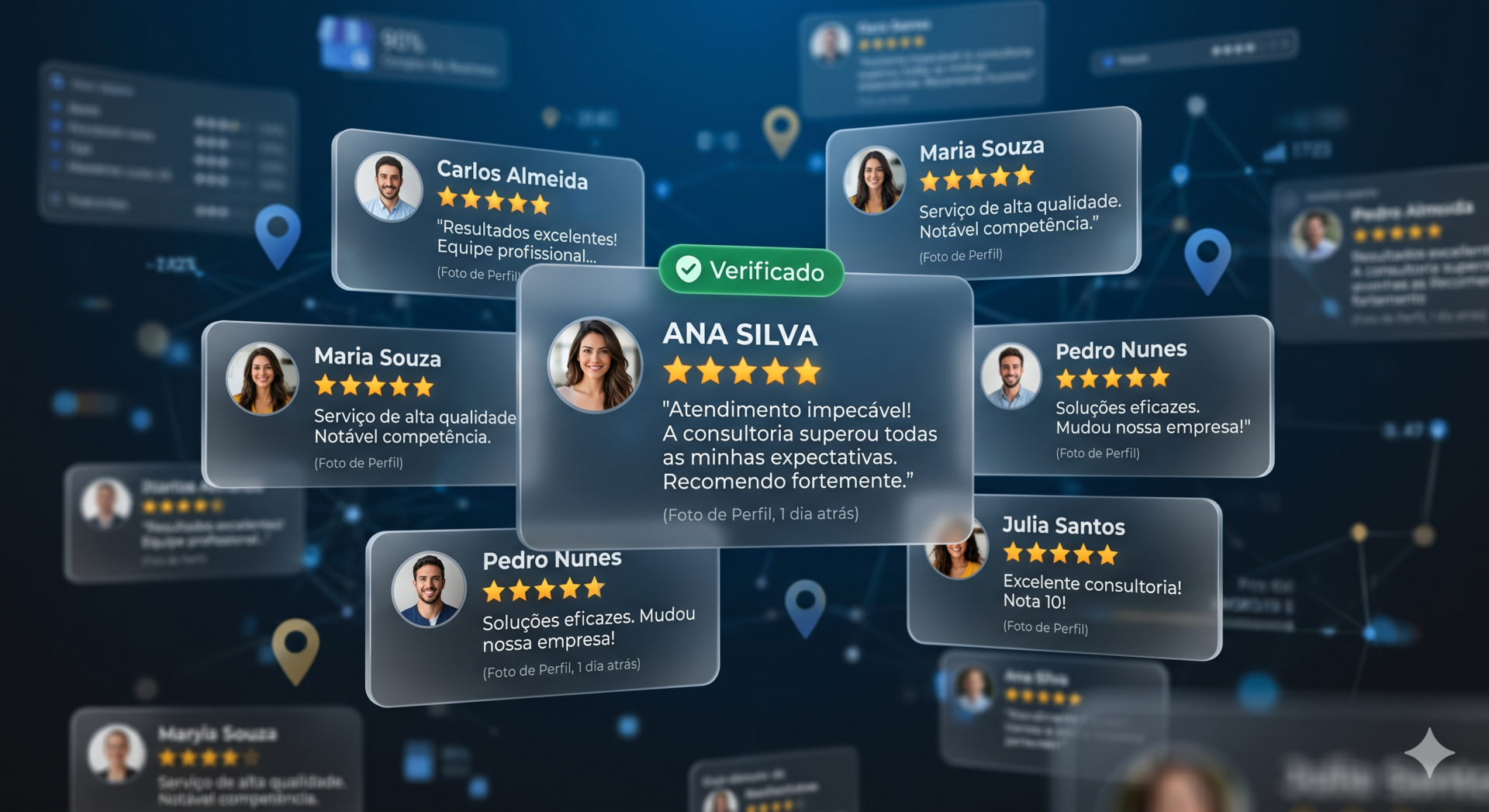 Avaliações no Google My Business