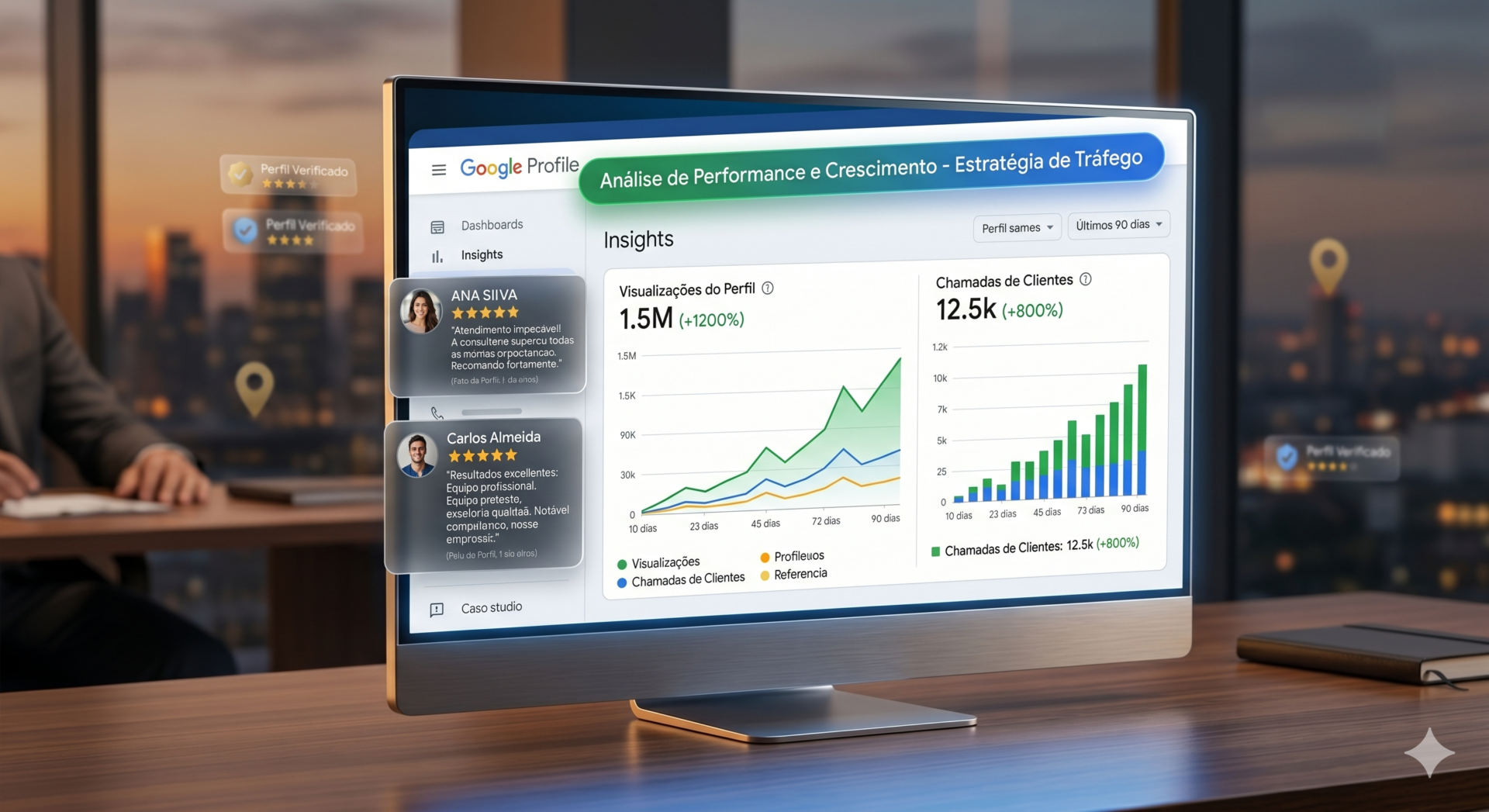 Perfil da empresa no Google