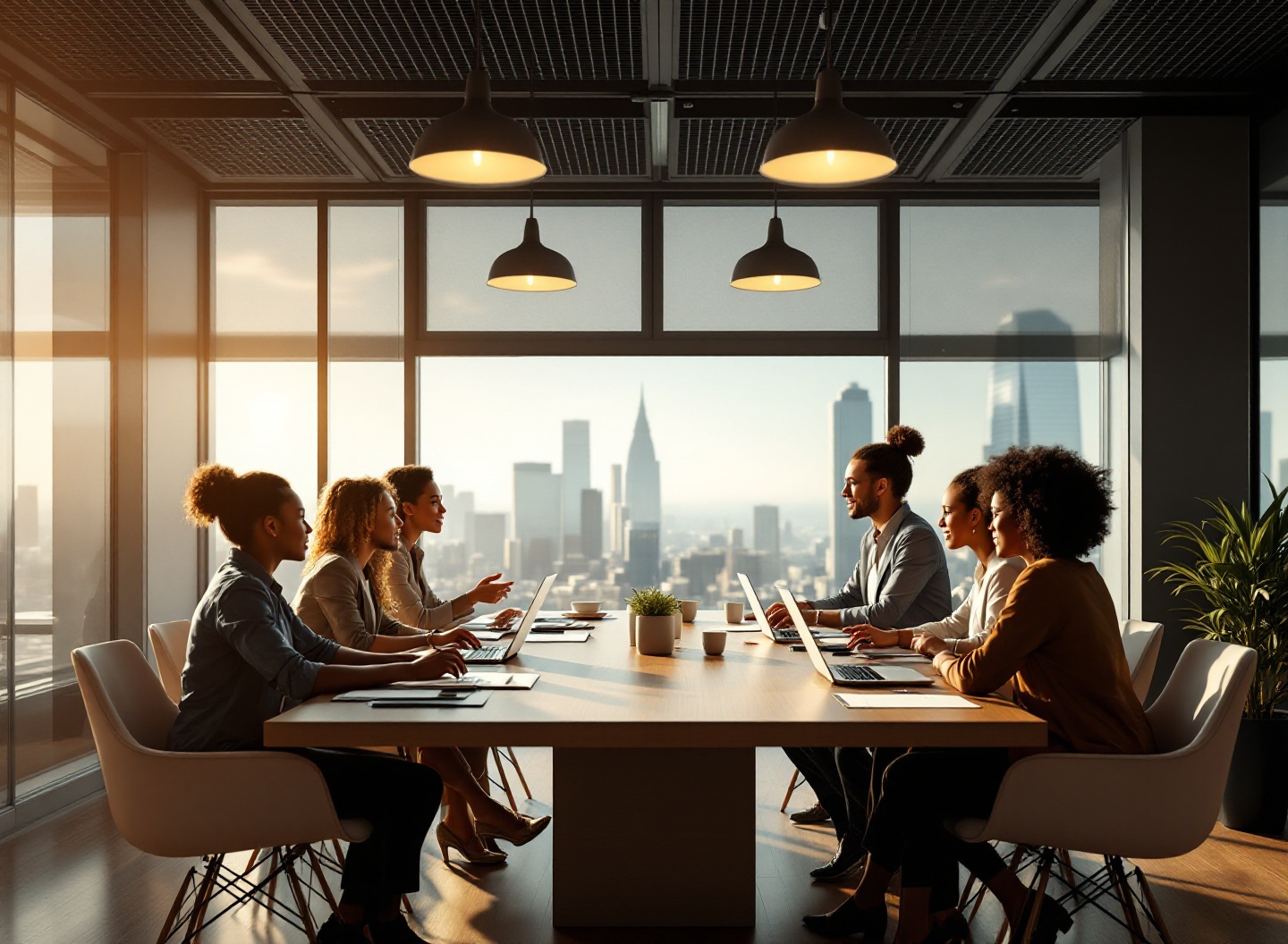 Descubra como os gastos invisíveis estão minando o lucro da sua empresa 3 Equipe discutindo estratégias financeiras.