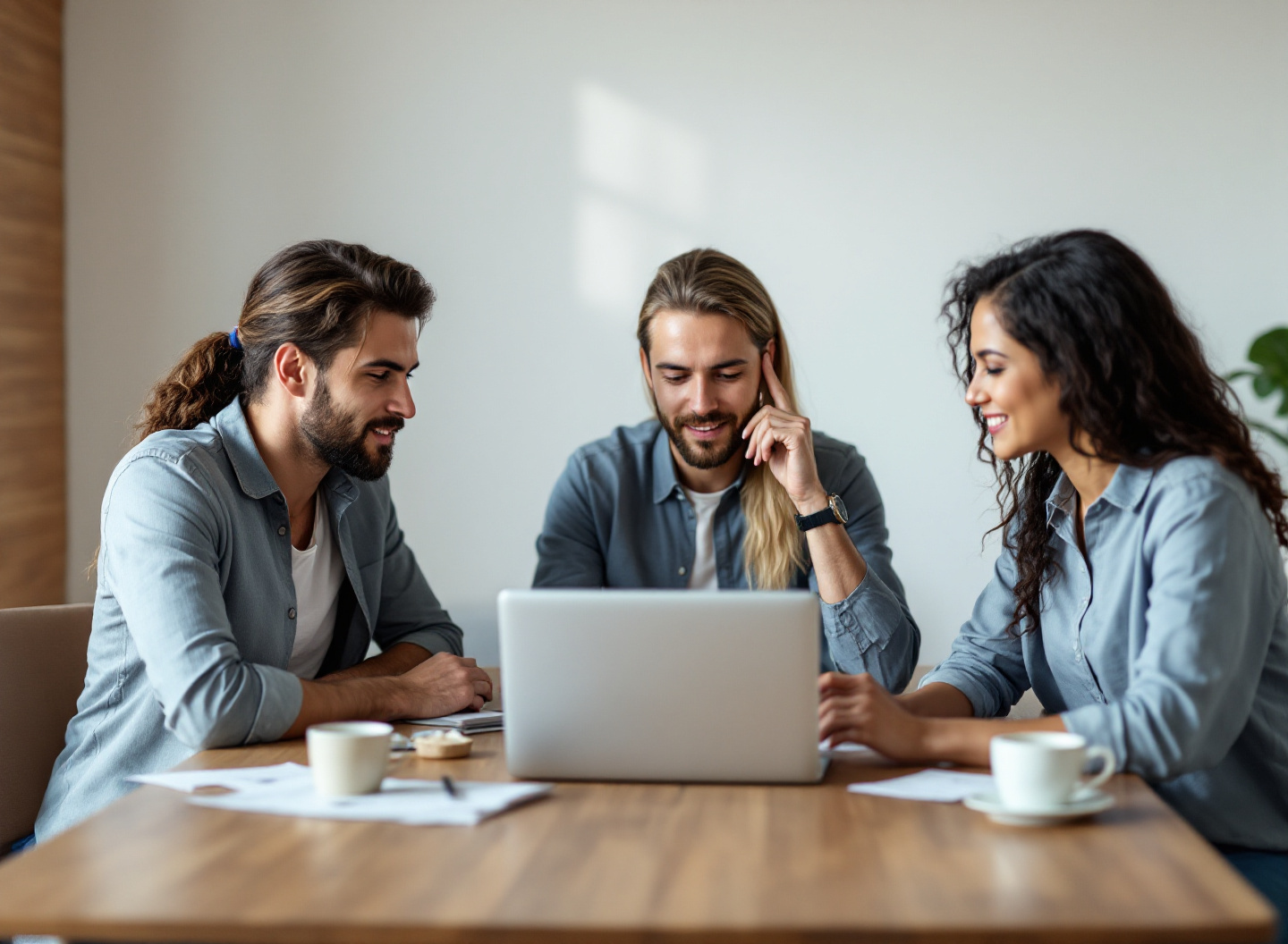 Equipe financeira implementando sistema de gestão financeira integrado para controle de contas a pagar e receber