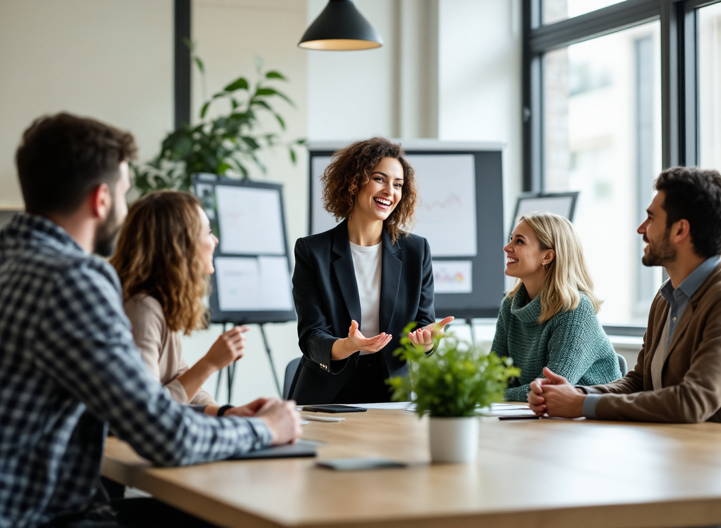 Gestão Empresarial em 2026: As Novas Tendências que Estão Transformando Pequenas e Médias Empresas 4 Reunião de equipe em PME discutindo implementação de tendências e gestão empresarial moderna