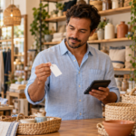 Empreendedor calculando o markup correto para definir o preço de venda dos produtos da loja