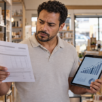 empreendedor analisando aumento de custos e impacto na precificação de produtos